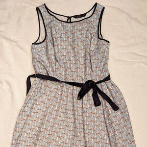 Eshakti Cat Print Dress